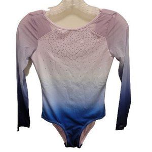 Girls dance gymnastic bodysuit.  Justice.  Size 14